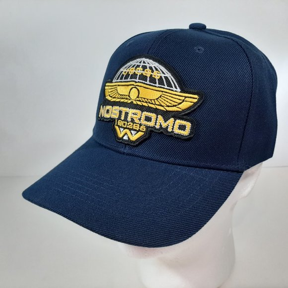 USCSS Nostromo Baseball Hat Dad Navy Blue Cap Alie - Picture 2 of 3